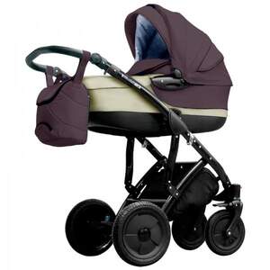 Универсальная коляска 2 в 1 Kinder Rich Black Blaze