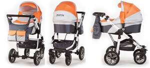 Универсальная коляска 2 в 1 Kinder Rich Matrix